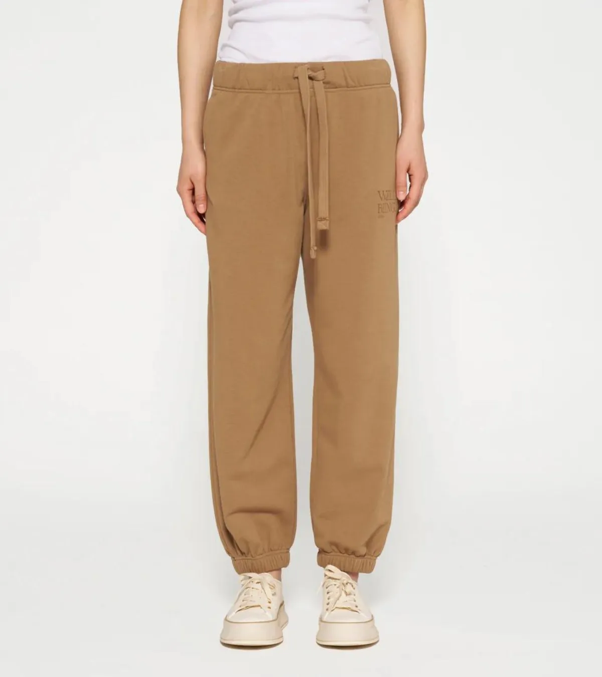 10DAYS Broek Bar jogger fleece cedar brown