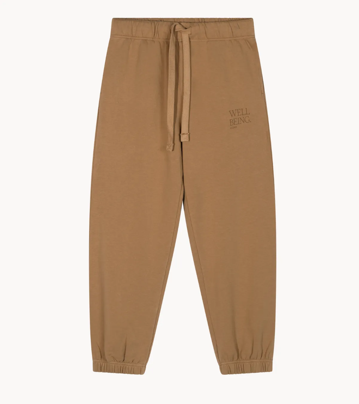 10DAYS Broek Bar jogger fleece cedar brown