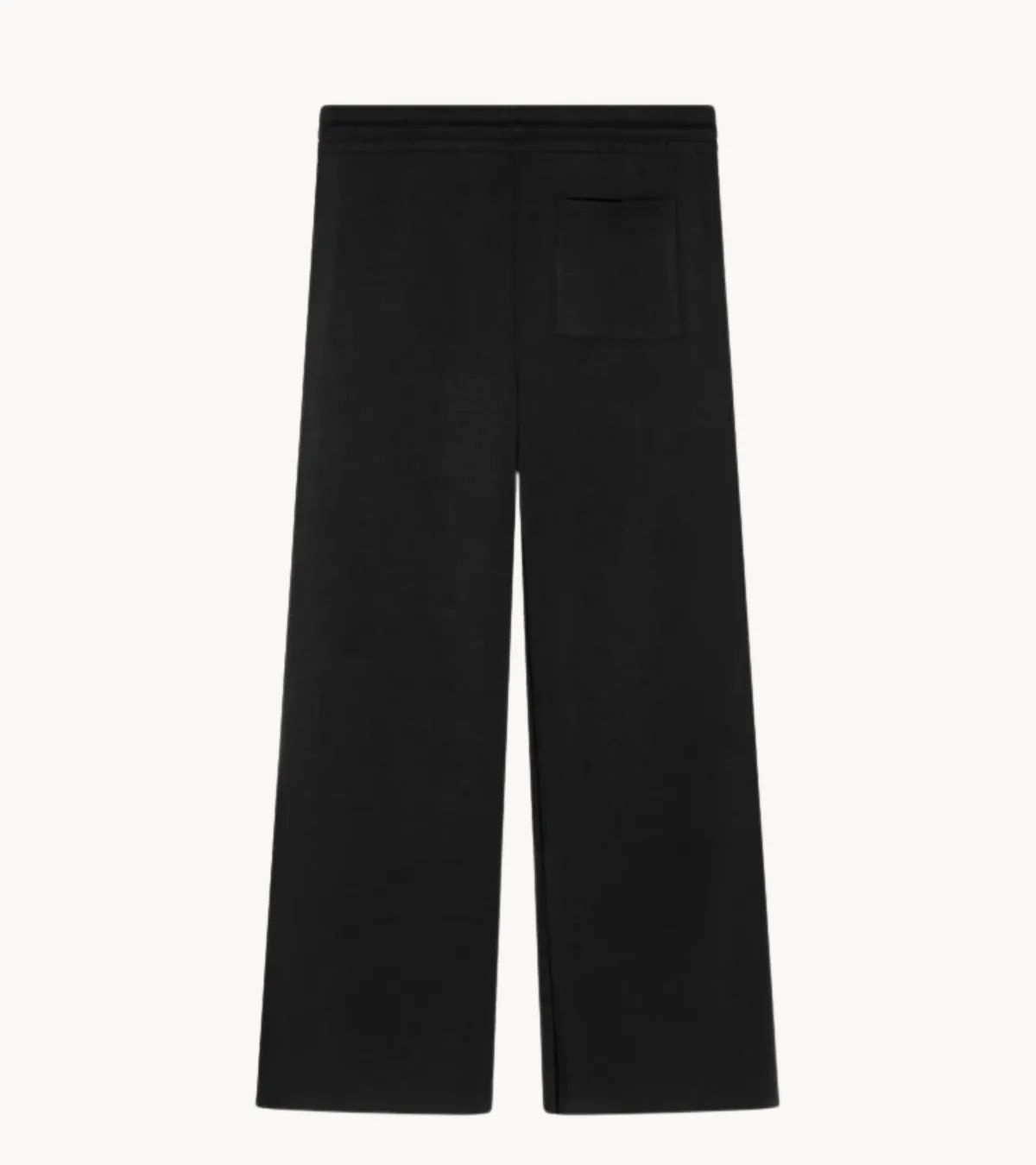 10DAYS Broek flared jogger scuba Black