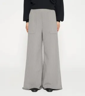 10DAYS Broek wide jogger pinstripe pinstripe