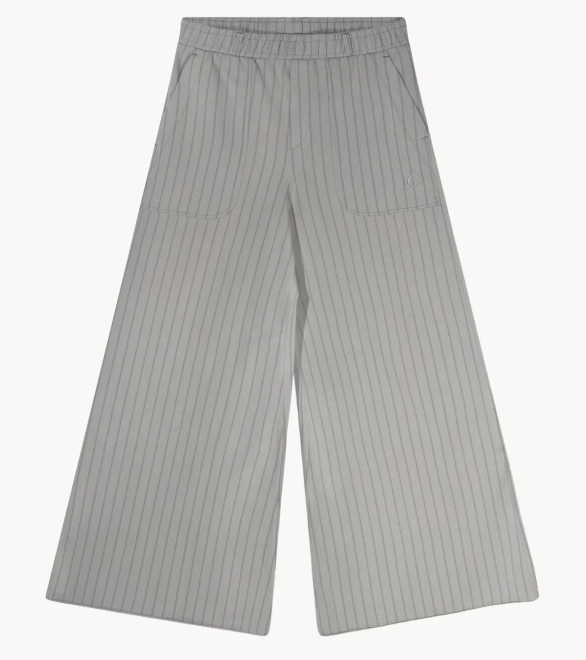 10DAYS Broek wide jogger pinstripe pinstripe