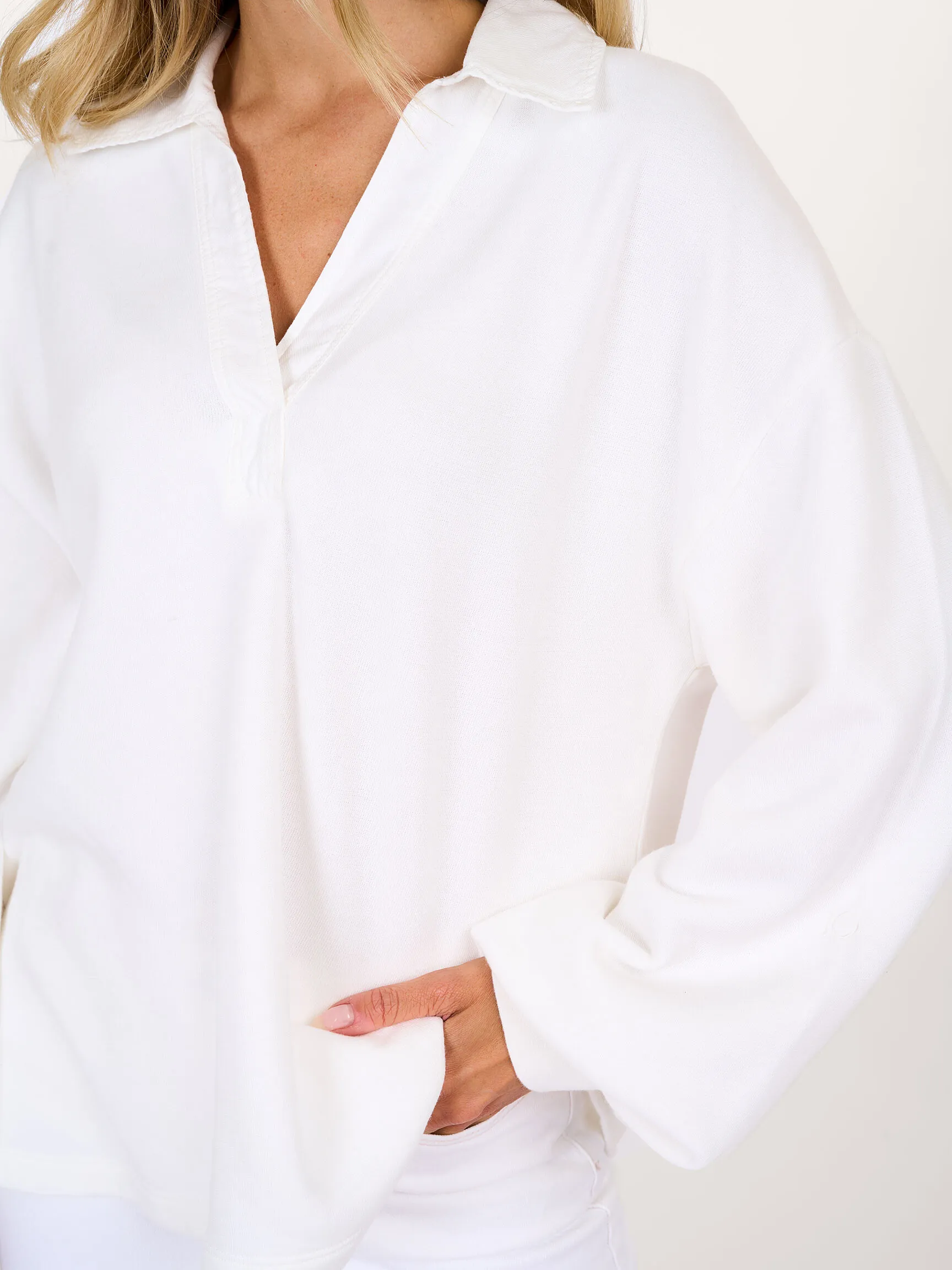 10Days Cotton mix polo sweater