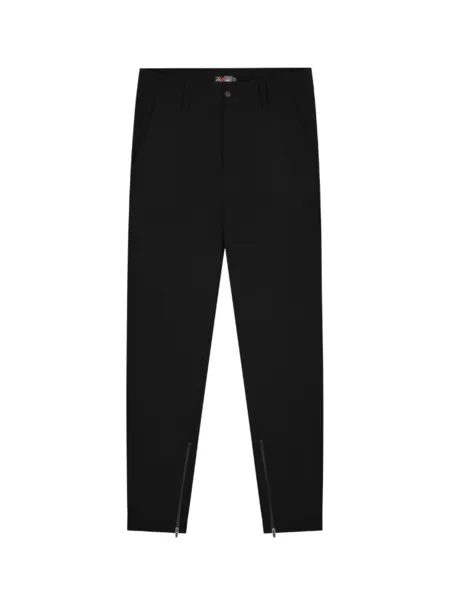 AB LIFESTYLE AB LIFESTYLE CASUAL RIB PANTS  JET BLACK