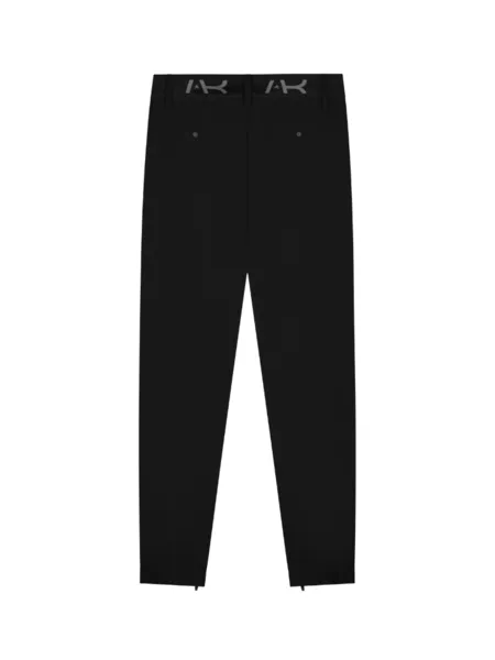 AB LIFESTYLE AB LIFESTYLE CASUAL RIB PANTS  JET BLACK