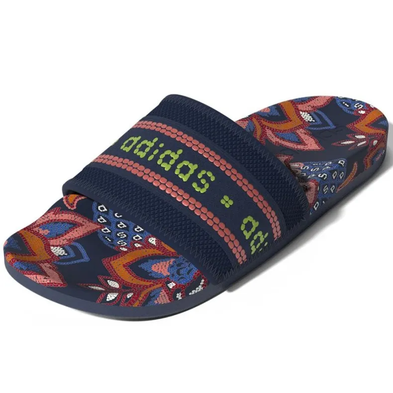 Adidas Adilette Comfort W GV7086 pantoffels rood marineblauw roze groente