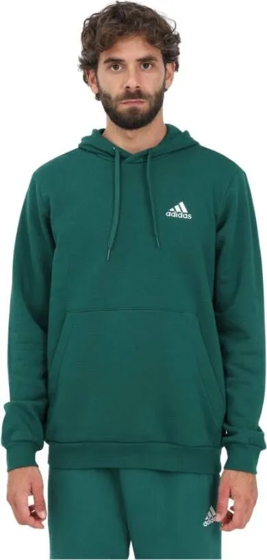 ADIDAS FEEL COZY HOODIE VOOR HEREN GROEN REGULAR FIT HERFSTWINTER IL3295 GROEN HEREN
