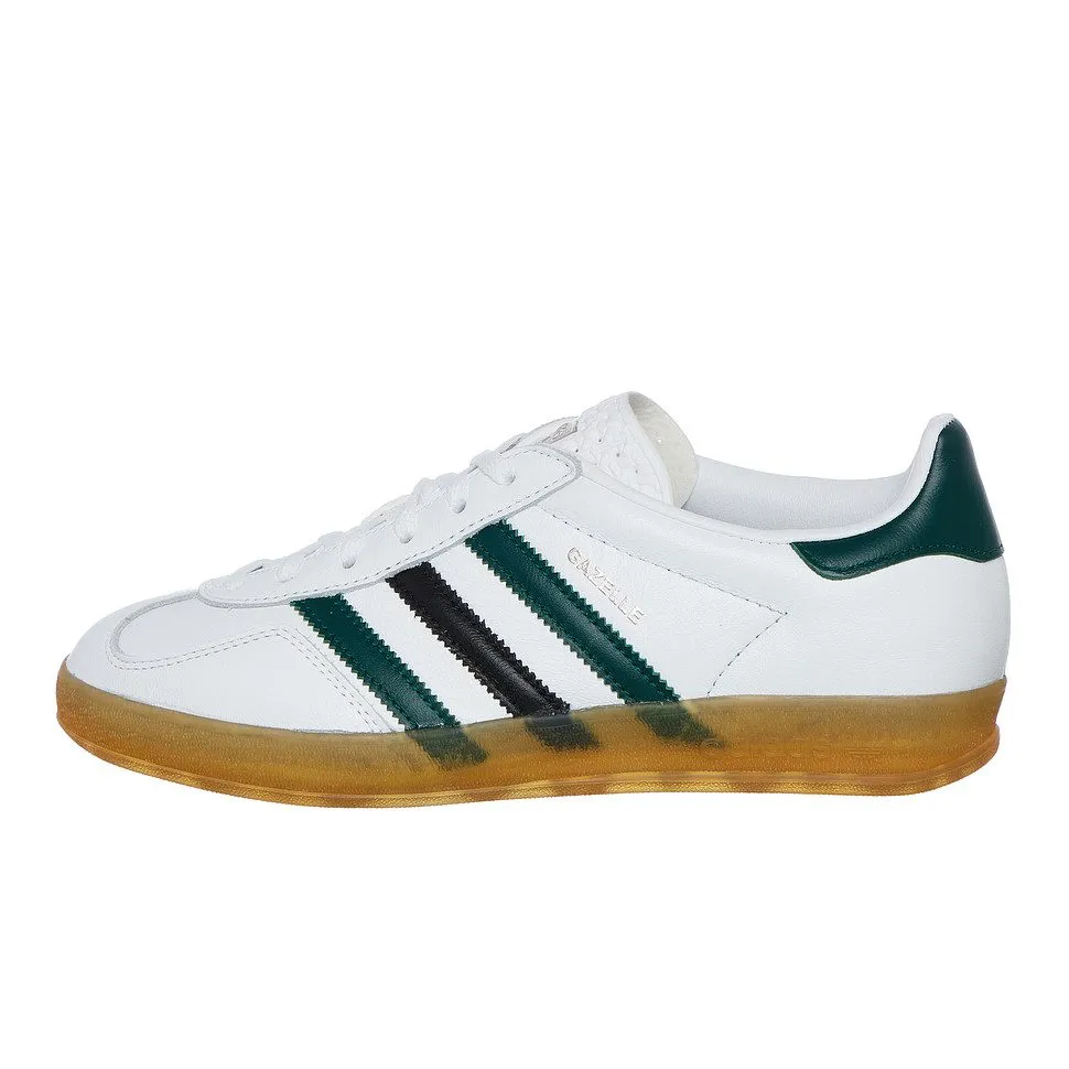 adidas Gazelle Indoor W Footwear White / Collegiate Green / Core Black (IE2957)