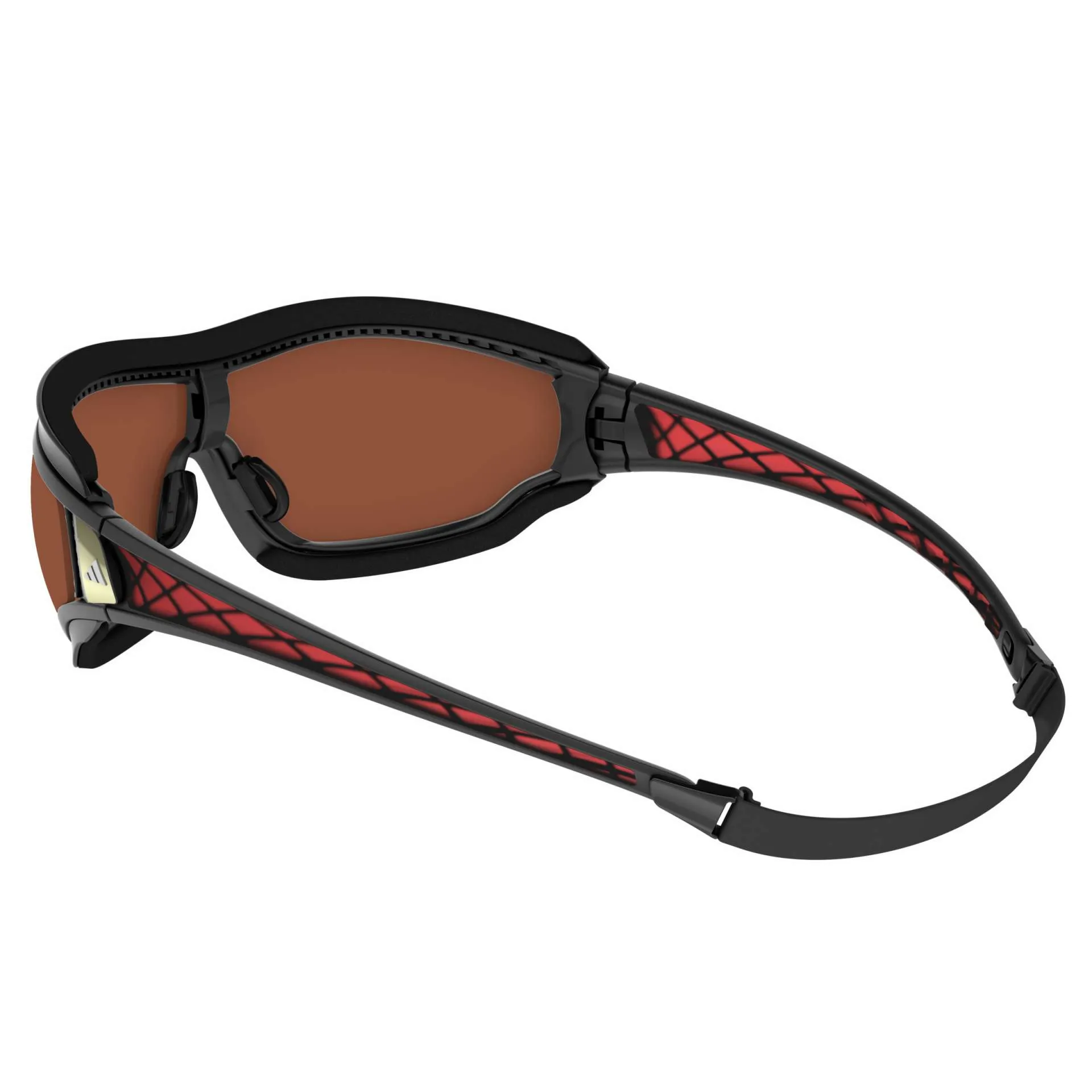 adidas  Tycane Pro Outdoor L Sport Zonnebril Mat Zwart/Rood