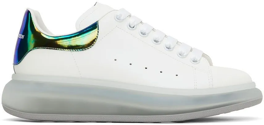 Alexander McQueen White & Multicolor Oversized Sneakers (610812WIBS14535)