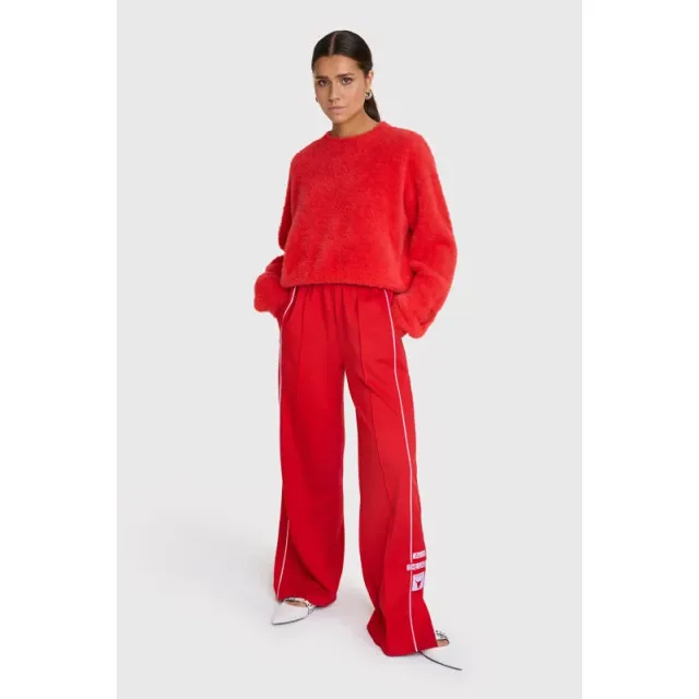 ALIX THE LABEL TRAINING PANTS RED 