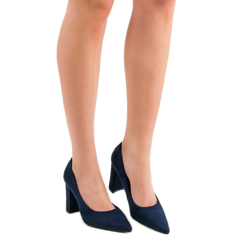 Anesia Paris Marineblauwe pumps