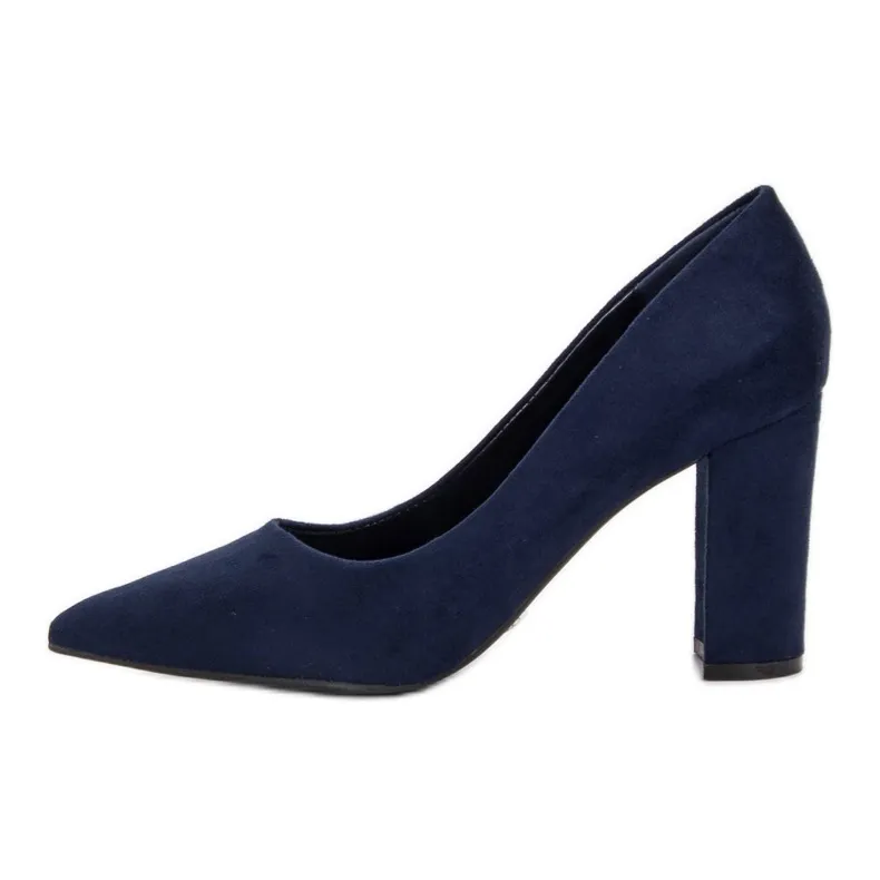 Anesia Paris Marineblauwe pumps