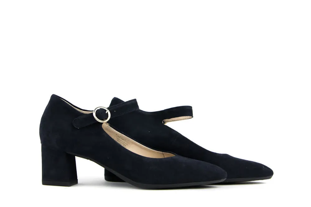 Ara Pump London Blau Suede