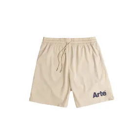 Arte AntwerpSamuel Logo Shorts Cream