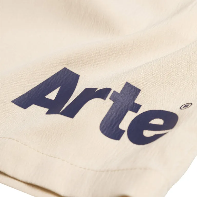 Arte AntwerpSamuel Logo Shorts Cream