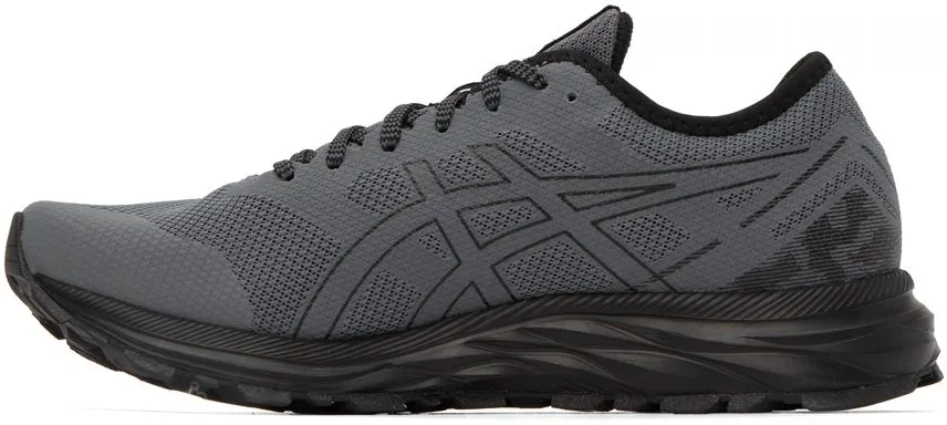 ASICS GRAY GELEXCITE TRAIL SNEAKERS (1011B194)