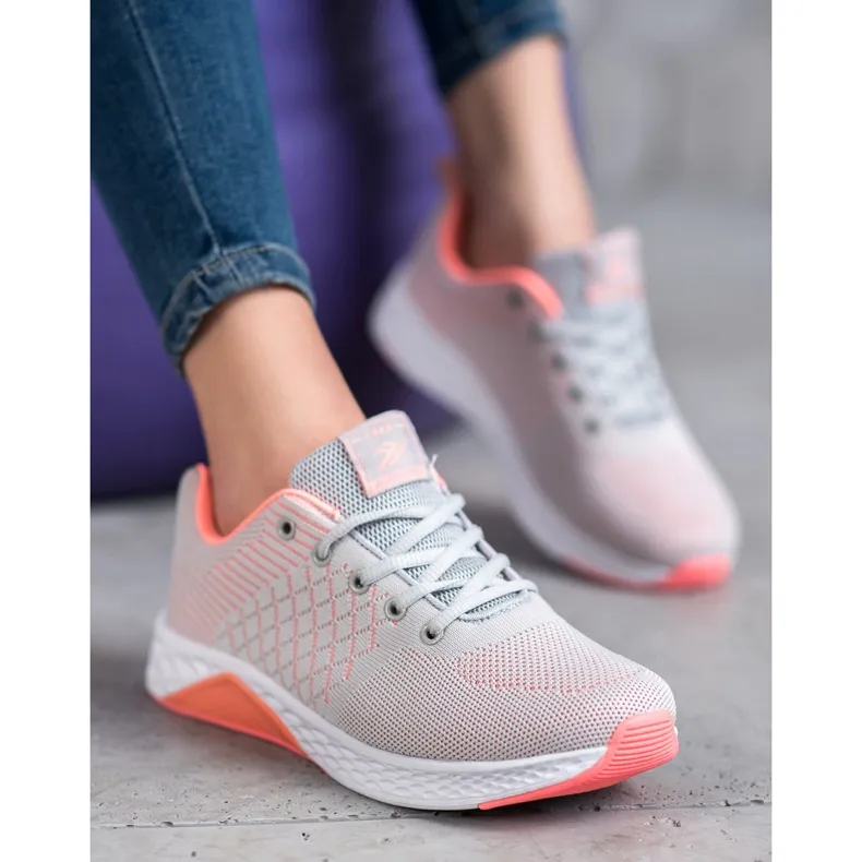 Ax Boxing Textiel sportschoenen roze