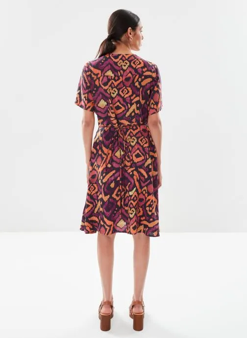      BYOUNG BYMMJOELLA WRAP DRESS 3   MULTICOLOR   