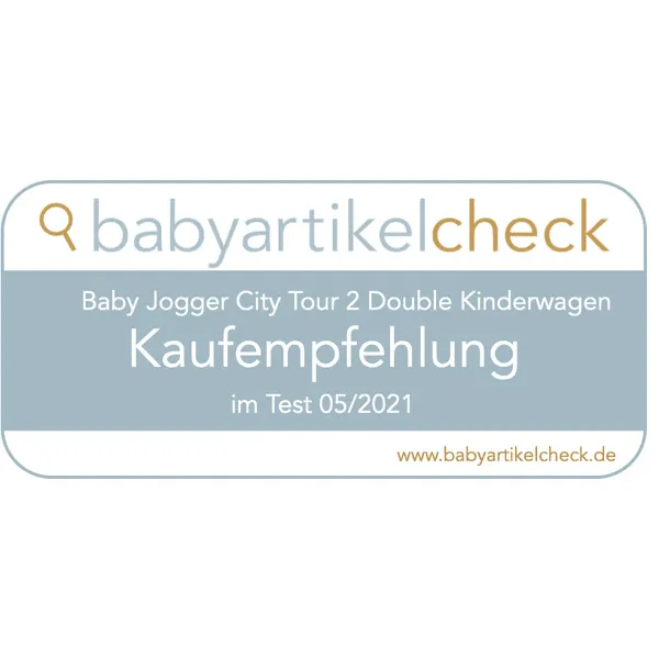 baby jogger Duo kinderwagen City Tour 2 Double Pitch Black