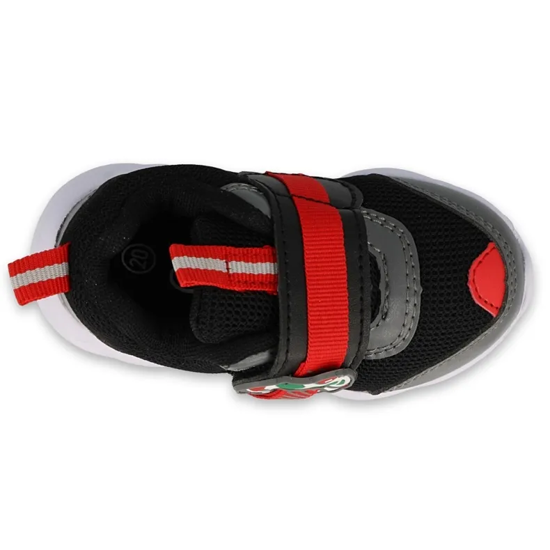 Befado kinderschoenen 516P096 zwart rood
