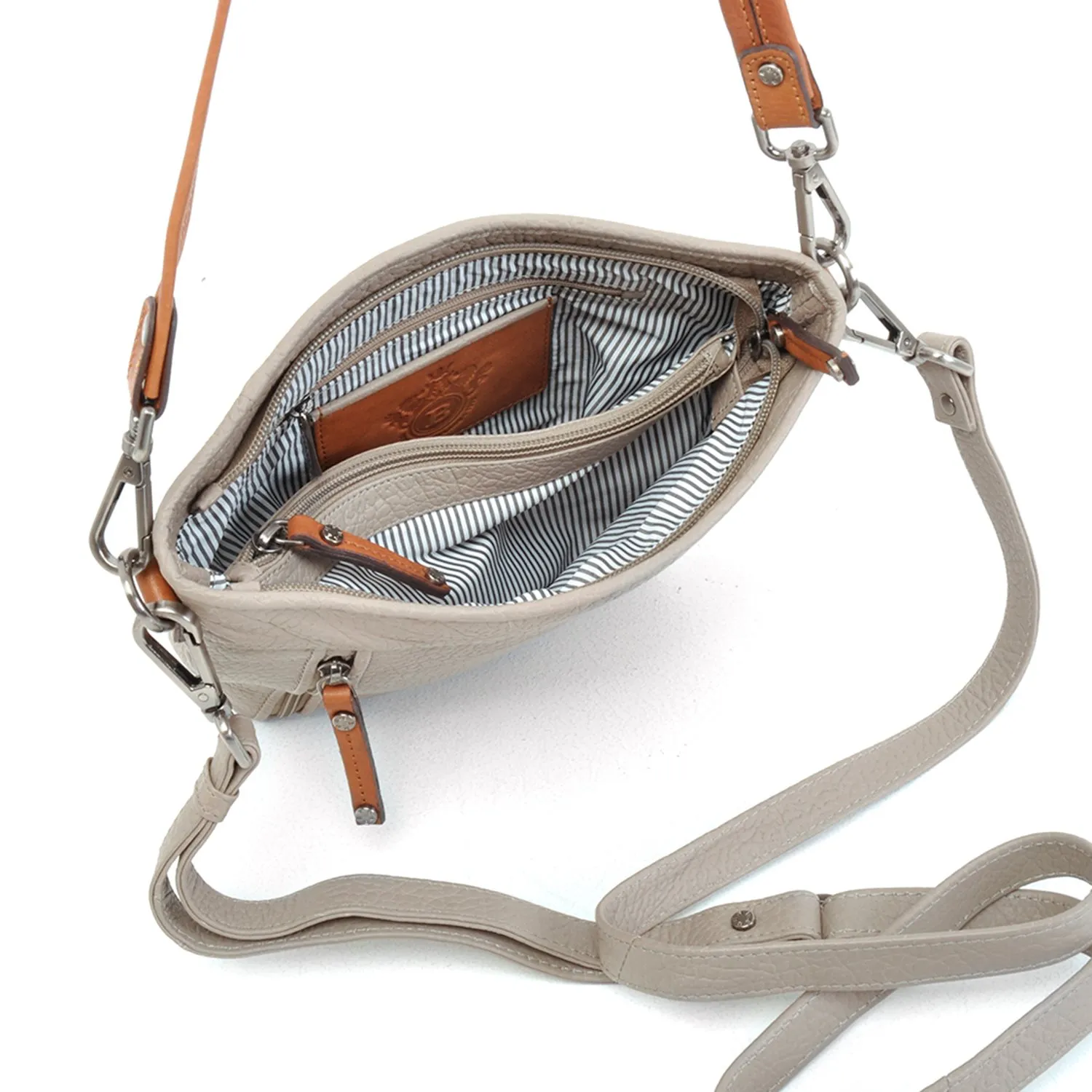 Berba Chamonix Crossbody Shoulder Bag dust