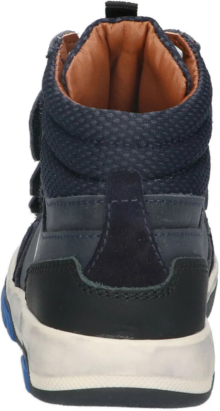blauwe braqeez hoge sneaker chiel chicago