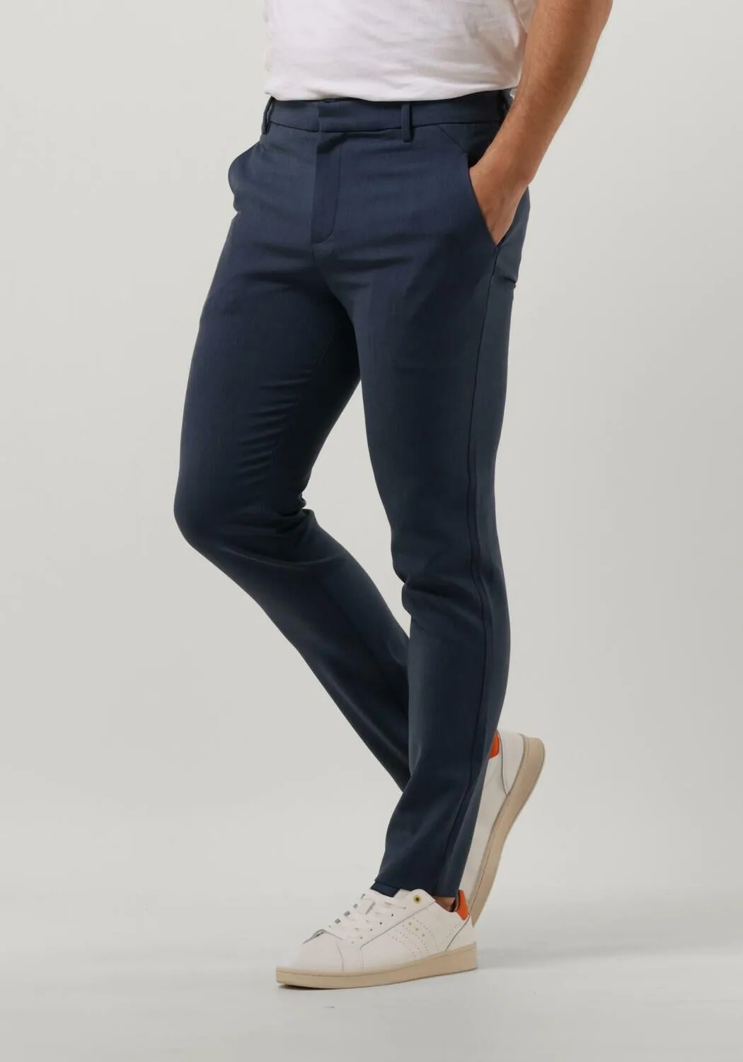 blauwe plain pantalon josh 430