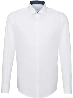 Blouse - slim fit - wit