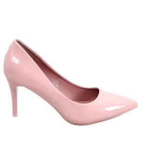 BM Pumps op een roze LE011P-ST Pink