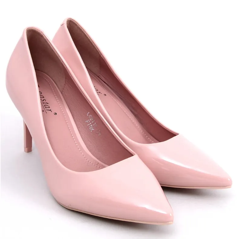 BM PUMPS OP EEN ROZE LE011PST PINK