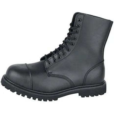 Brandit Phantom Boots 10 Eyelet Zwart Legerkisten