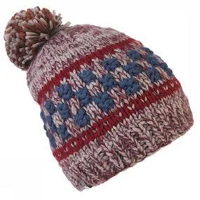 Brekka Muts Jacquard voor heren – Bruin