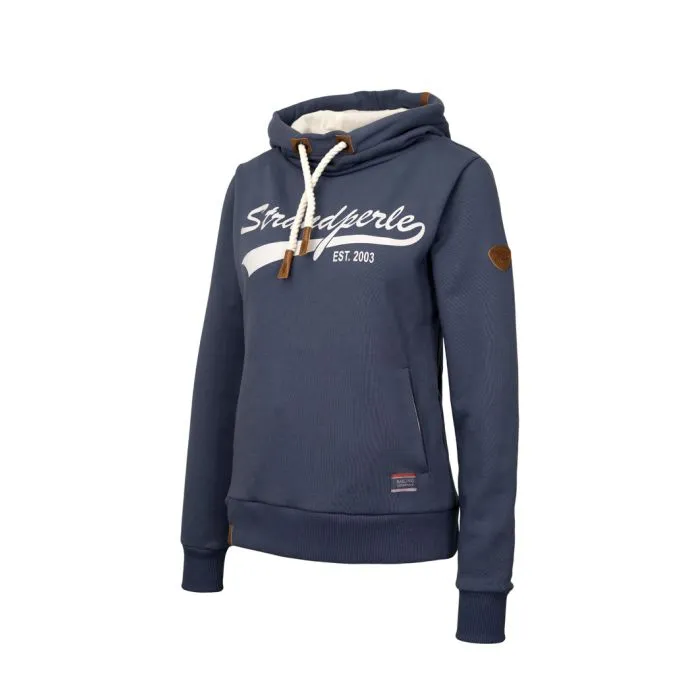 BRIGG  HOODIE INA INDIGO BLUE