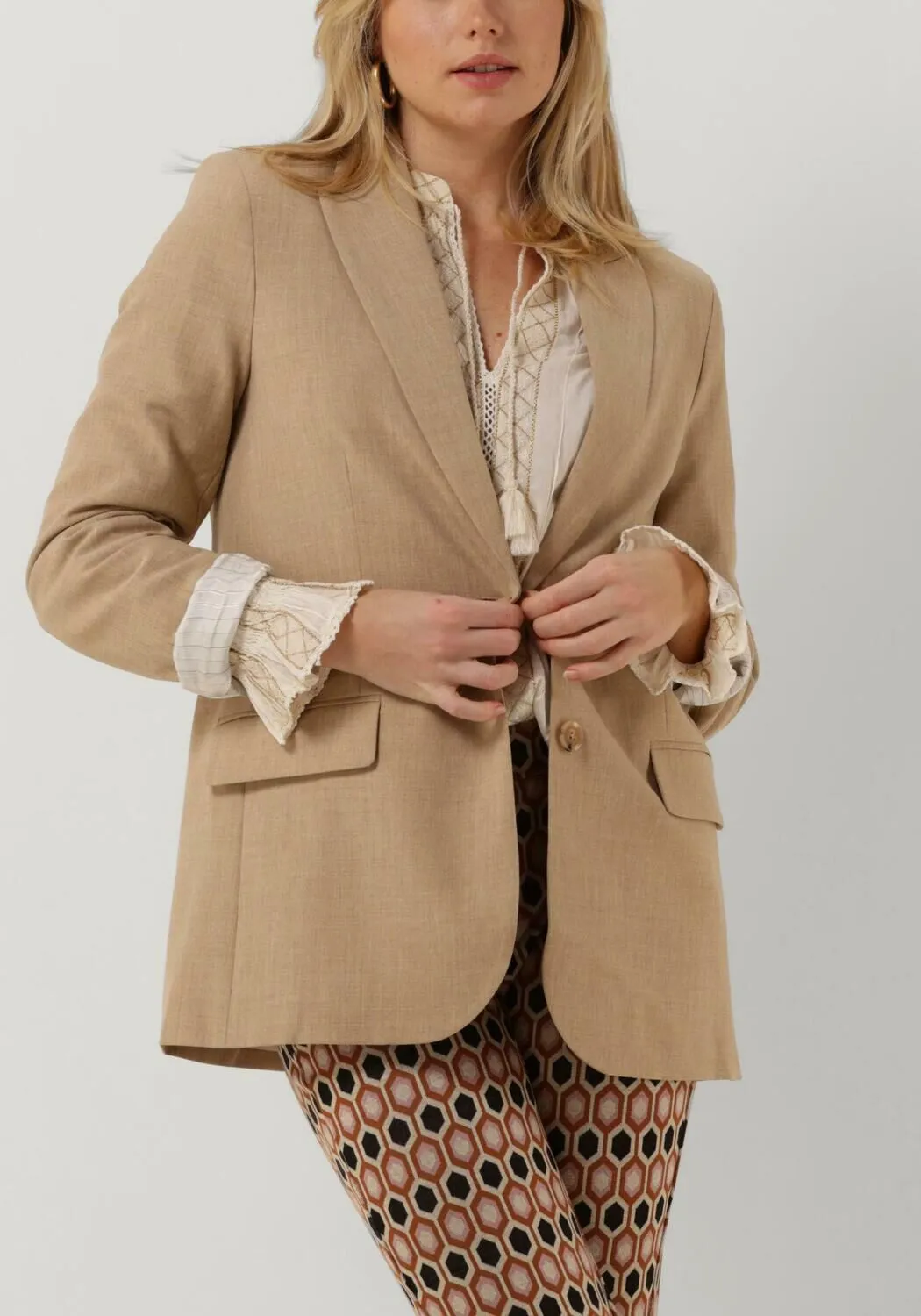 bruine summum blazer blazer melange