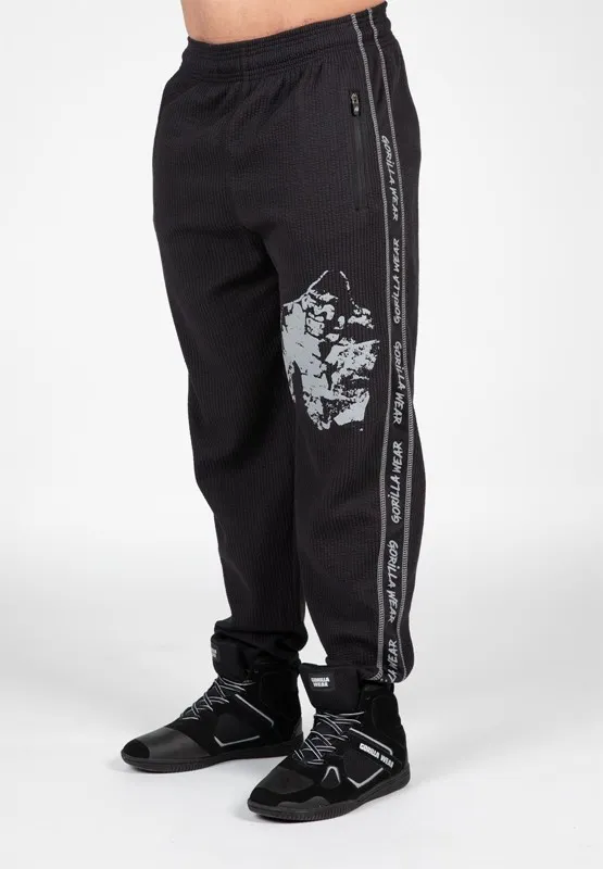 BUFFALO OLD SCHOOL WORKOUT PANTS  BLACK/GRAY  2XL/3XL