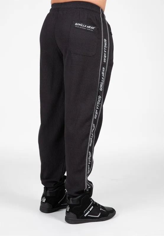 BUFFALO OLD SCHOOL WORKOUT PANTS  BLACK/GRAY  2XL/3XL