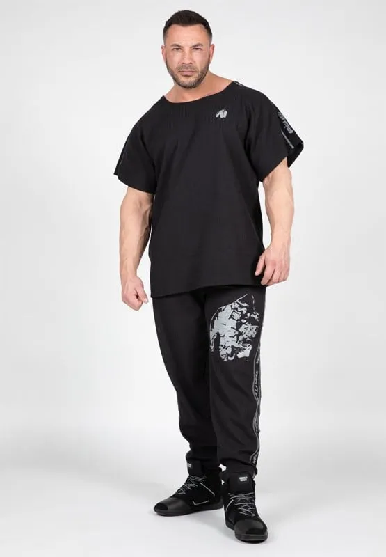 BUFFALO OLD SCHOOL WORKOUT PANTS  BLACK/GRAY  2XL/3XL