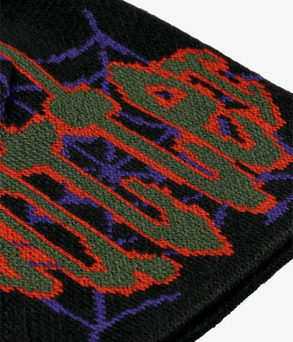 Butter Goods Frenzy Skully Muts (black red)