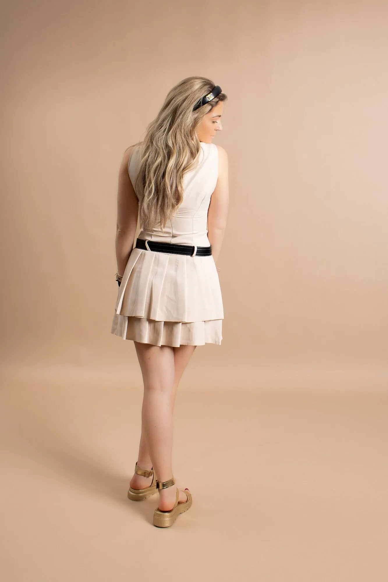 By Hilke Dress Nori Beige