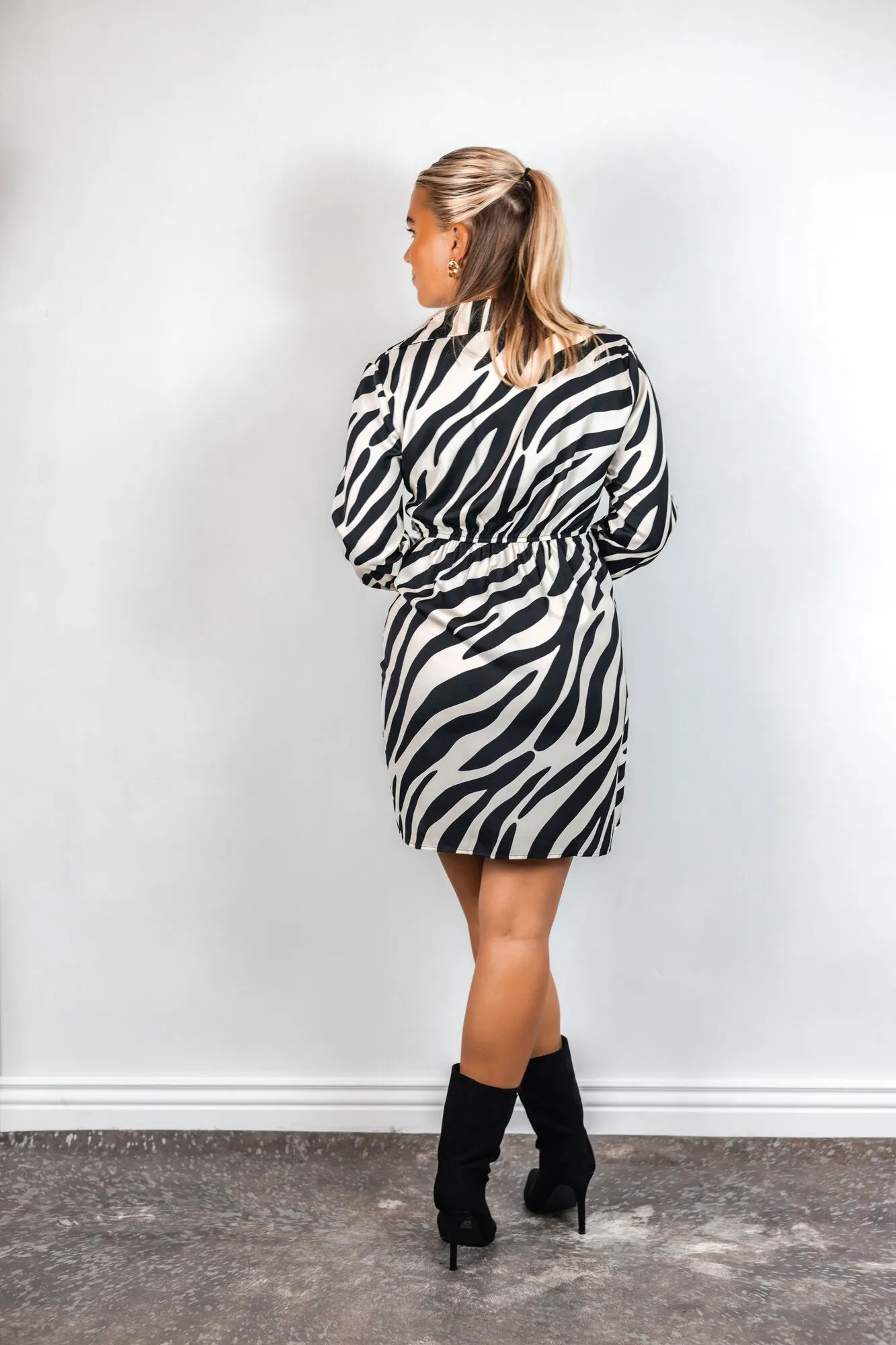 By Hilke Zebra Linneth Dress 