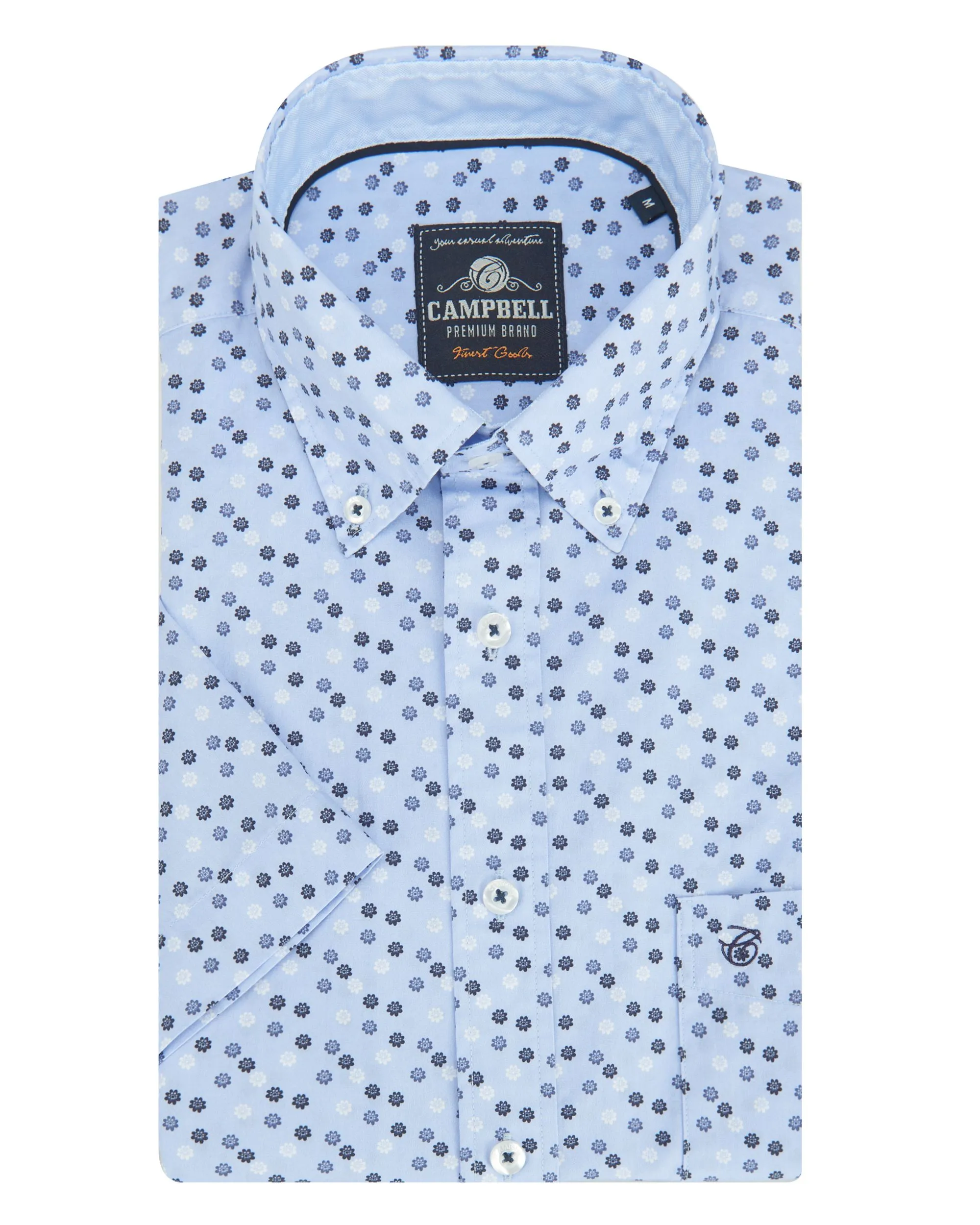 Campbell Classic Casual Overhemd KM