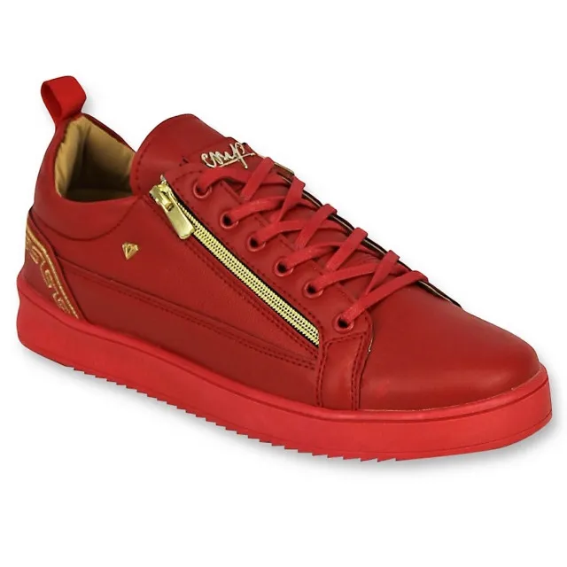 Cash Money Rode sneakers cesar red gold
