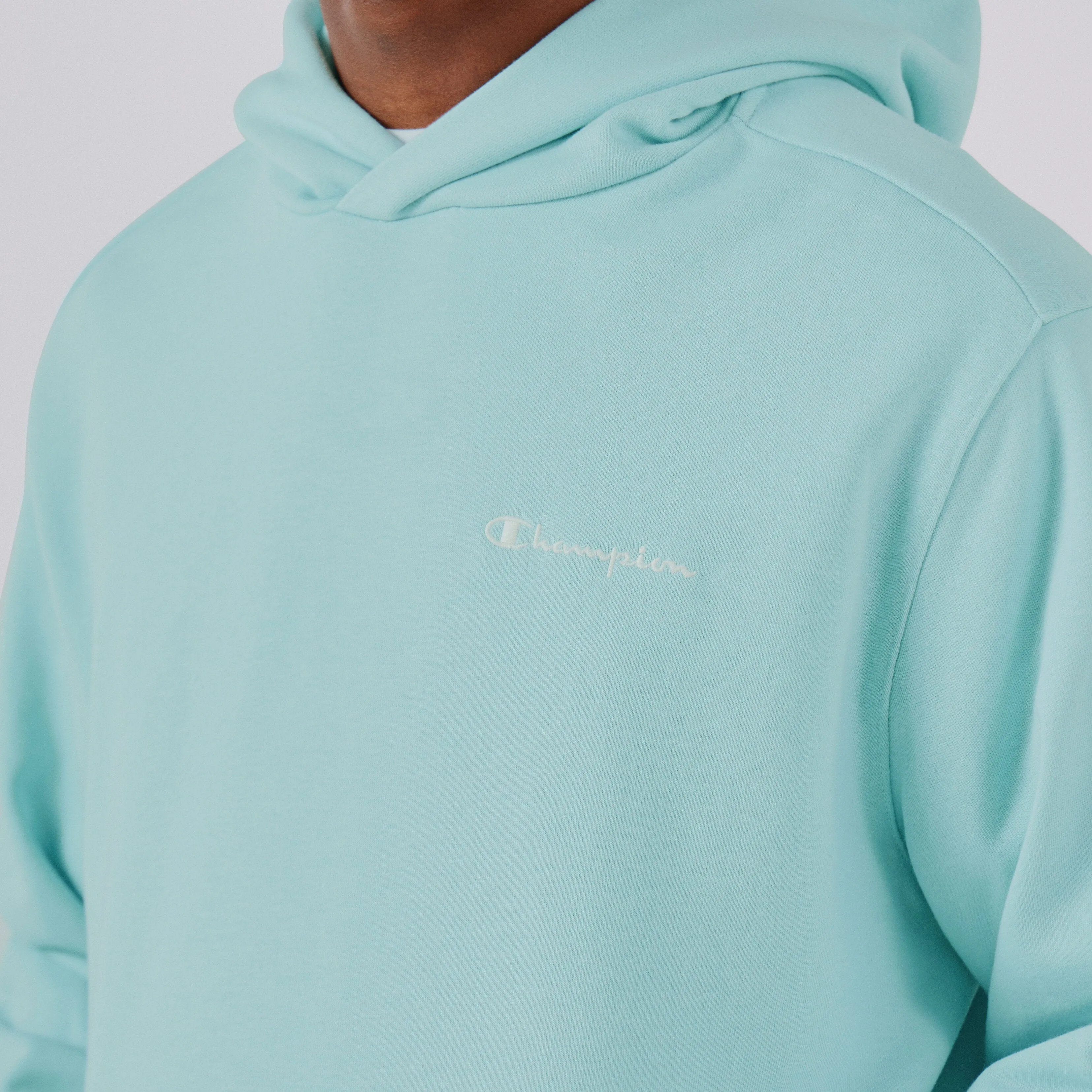 CHAMPION HOODIE SMALL LOGO ECO FUTURE