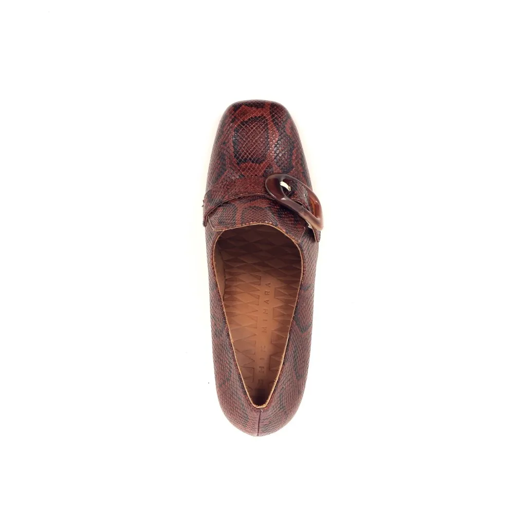 chie mihara Mocassin cognac