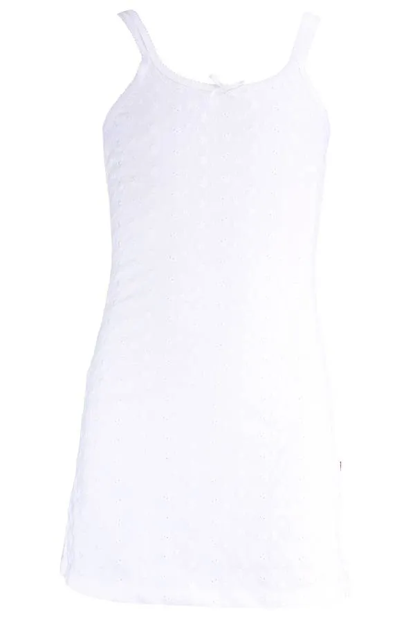 Claesen's Dress White Embroidery