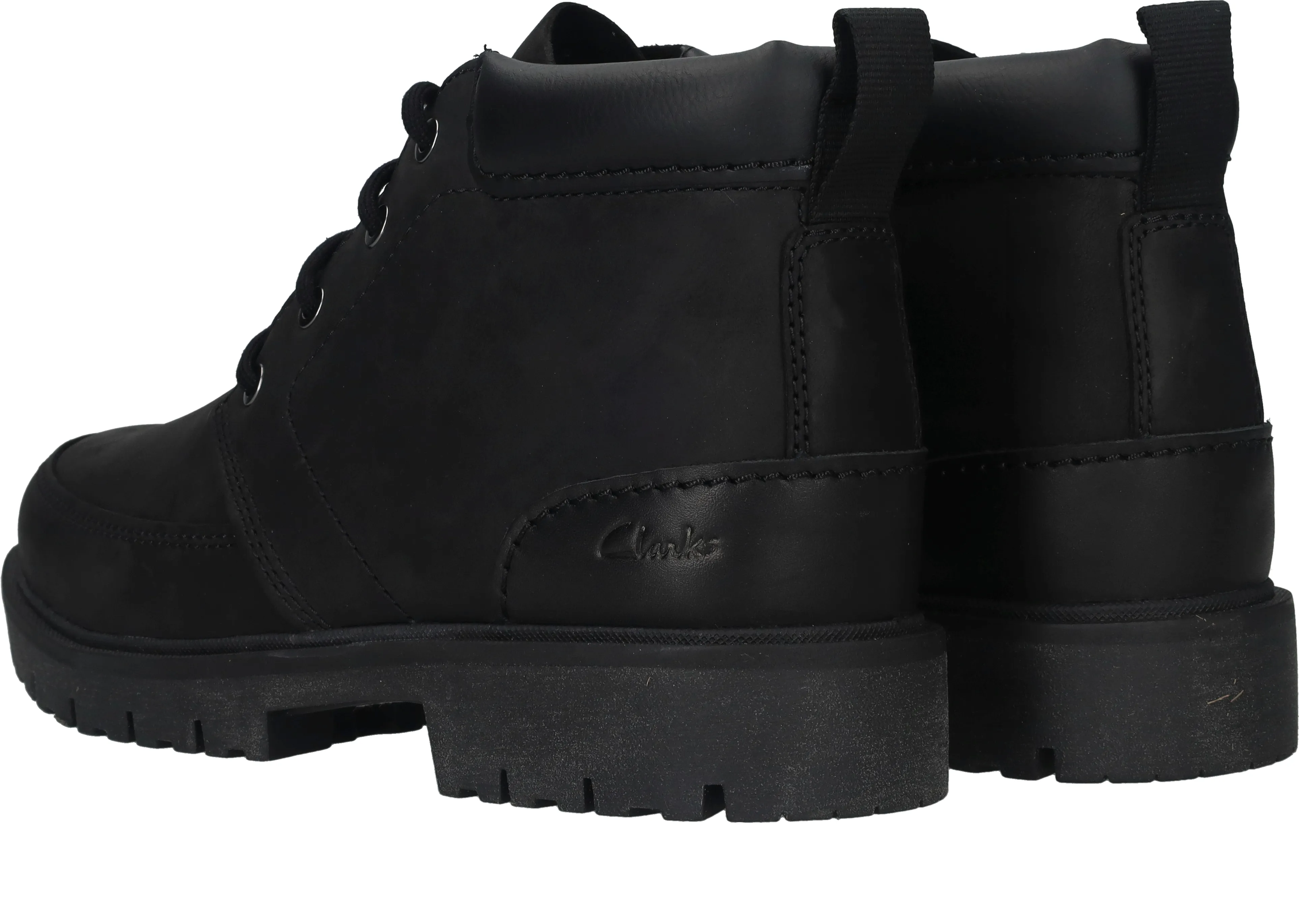 Clarks Rossdale Mid Boots Zwart Heren