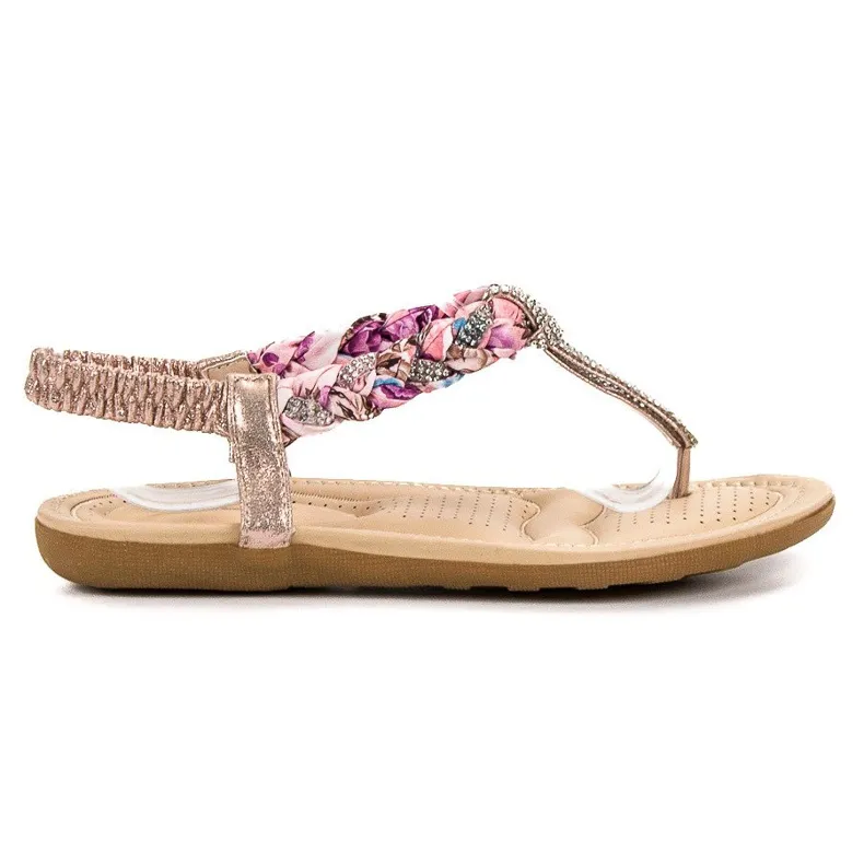 Cm Paris Modieuze Japanse sandalen roze