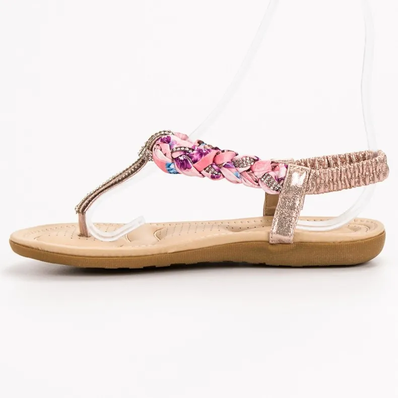 Cm Paris Modieuze Japanse sandalen roze