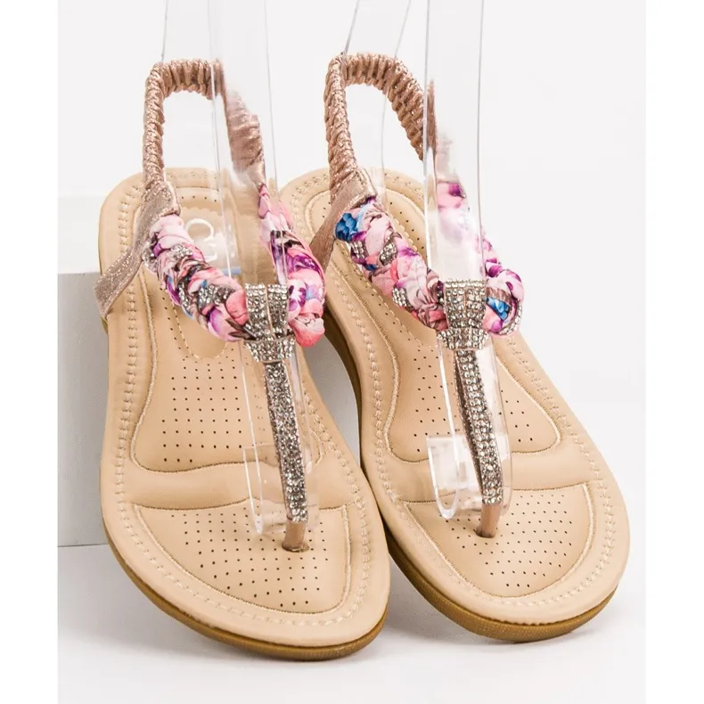 Cm Paris Modieuze Japanse sandalen roze