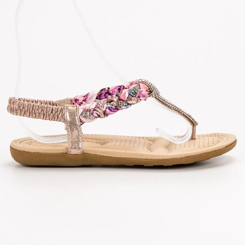 Cm Paris Modieuze Japanse sandalen roze